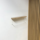 Hylde egetræ/stål, Stor