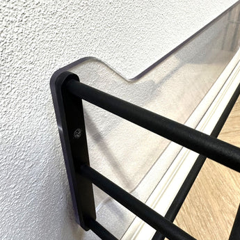 Bagplade til Nohr skohylde