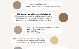 Hvilken str. skal jeg vælge til mine kværne?