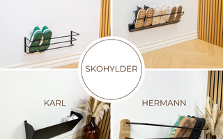 Skohylde-guiden: Hvad er forskellen på vores skohylder?