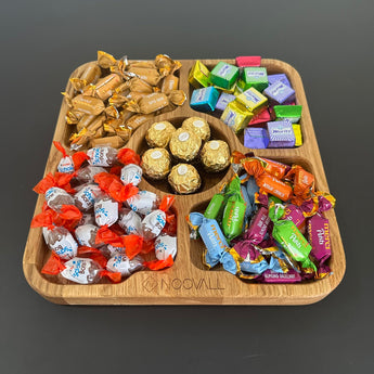 Snackfad m. 5 rum