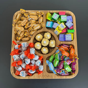 Snackfad m. 5 rum