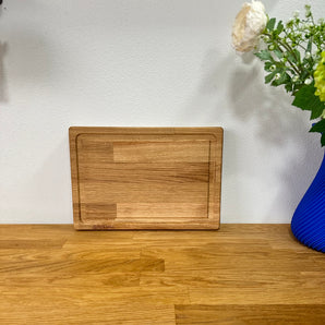 Skærebræt lille, egetræ