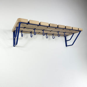 Noovall entreysstem blå med tråplade oven på