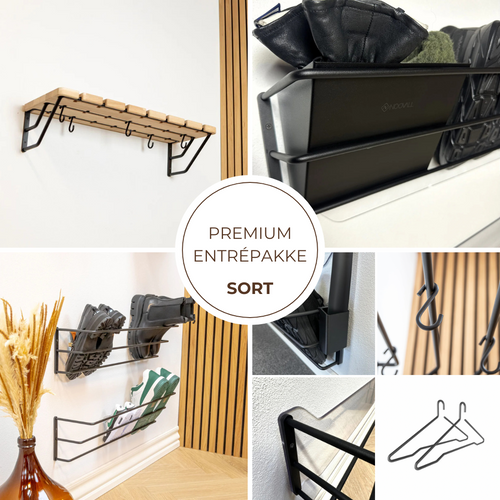 Premium Nohr entrepakke, sort