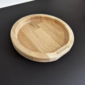 Rund egetræsbakke 2. sortering