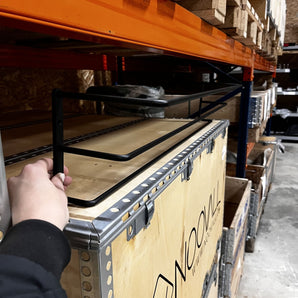 Skoholder stor, sort 2. sortering
