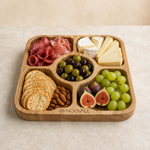 Snackfad m. 5 rum