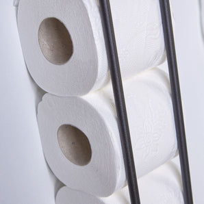 Toiletpapirsholder, sort 2. sortering